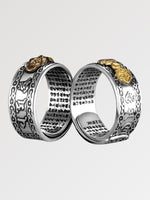 Charger l'image dans la galerie, Bague avec Gravure Kanji 'Kariya'