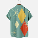 Charger l'image dans la galerie, Chemise Été Motifs Losange 'Kimura'