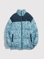 Charger l'image dans la galerie, Doudoune Streetwear Motifs Ourson 'Arioka'