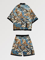 Charger l'image dans la galerie, Ensemble Kimono Short 'Dento-Teki'