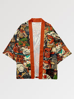Charger l'image dans la galerie, Haori Japonais 'Daruma'