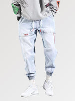 Charger l'image dans la galerie, Jean Bleu Large Streetwear Homme 'Matsumoto'