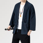 Charger l'image dans la galerie, Kimono Bleu Homme