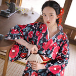 Charger l'image dans la galerie, Kimono Floral Femme