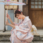 Charger l'image dans la galerie, Kimono Rose Femme