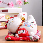 Charger l'image dans la galerie, Maneki-Neko Tirelire 'Daruma'