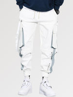 Charger l'image dans la galerie, Pantalon Cargo Blanc Style Japonais Homme 'Kushima'