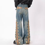 Charger l'image dans la galerie, Pantalon Patchwork Femme