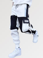 Charger l'image dans la galerie, Pantalon Streetwear Japonais Blanc Homme 'Saku'