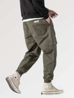 Charger l'image dans la galerie, Pantalon Streetwear Kaki Homme 'Komagane'