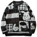 Charger l'image dans la galerie, Pull Lapin Motifs Japonais 'Saitama'