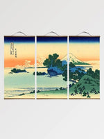 Charger l'image dans la galerie, Tableau Triptyque Japonais 'Mont Asama'