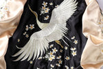 Charger l'image dans la galerie, Veste Sukajan Grue Japonaise 'Enoshima'