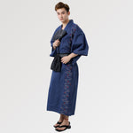 Charger l'image dans la galerie, Yukata Traditionnel Homme 'Nasu'