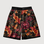 Charger l'image dans la galerie, Short Motif Fleurs et Carpe Koï 'Nettai'