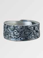 Charger l'image dans la galerie, Bague Argent Motifs Nuages 'Sora'
