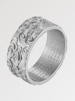Charger l'image dans la galerie, Bague Motifs Nuages 'Kuraudo'
