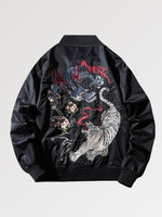 Charger l'image dans la galerie, Bomber Japonais Dragon &amp; Tigre 'Tora'
