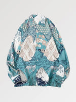 Charger l'image dans la galerie, Chemise à Motifs Japonais 'Michitsune'
