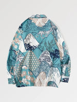 Charger l'image dans la galerie, Chemise à Motifs Japonais 'Michitsune'
