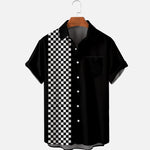 Charger l'image dans la galerie, Chemise Été à Damier 'Goromaru'
