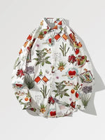 Charger l'image dans la galerie, Chemise Florale Style Japonais 'Tsurunen'
