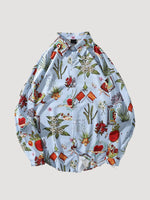 Charger l'image dans la galerie, Chemise Florale Style Japonais 'Tsurunen'
