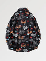 Charger l'image dans la galerie, Chemise Japonaise Oversize 'Sanmu'
