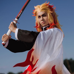Charger l'image dans la galerie, Cosplay Kyojuro Rengoku Demon Slayer
