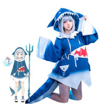 Charger l'image dans la galerie, Cosplay Requin Gawr Gura Shark'd Hololive
