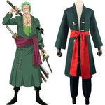 Charger l'image dans la galerie, Cosplay Roronoa Zoro Vert One Piece
