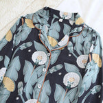 Charger l'image dans la galerie, Ensemble de Pyjama Japonais Motif Floral

