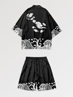 Charger l'image dans la galerie, Ensemble Kimono Short 'Ehime'
