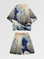 Charger l'image dans la galerie, Ensemble Kimono Short 'Fukuoka'
