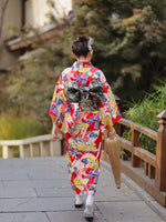 Charger l'image dans la galerie, Kimono Coloré Femme
