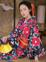 Charger l'image dans la galerie, Kimono Floral Femme
