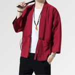 Charger l'image dans la galerie, Kimono Homme Rouge
