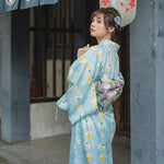 Charger l'image dans la galerie, Kimono Motifs Japonais Femme 'Bizan'
