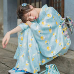 Charger l'image dans la galerie, Kimono Motifs Japonais Femme 'Bizan'
