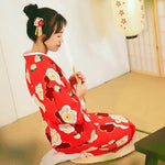 Charger l'image dans la galerie, Kimono Japonais Femme 'Nanao'
