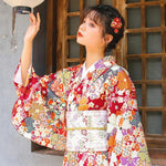 Charger l'image dans la galerie, Kimono Japonais Femme 'Nomi'

