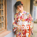 Charger l'image dans la galerie, Kimono Japonais Femme 'Nomi'
