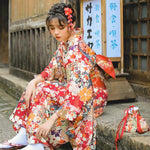 Charger l'image dans la galerie, Kimono Japonais Femme 'Nomi'
