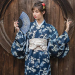 Charger l'image dans la galerie, Kimono Japonais Femme 'Sannosawa'

