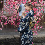 Charger l'image dans la galerie, Kimono Japonais Femme 'Sannosawa'
