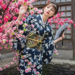 Charger l'image dans la galerie, Kimono Japonais Femme 'Sannosawa'
