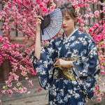 Charger l'image dans la galerie, Kimono Japonais Femme 'Sannosawa'
