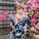 Charger l'image dans la galerie, Kimono Japonais Femme 'Sannosawa'
