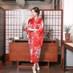 Charger l'image dans la galerie, Kimono Japonais Femme 'Shirouma'
