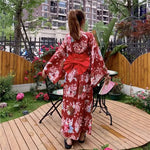 Charger l'image dans la galerie, Kimono Japonais Femme 'Toride'
